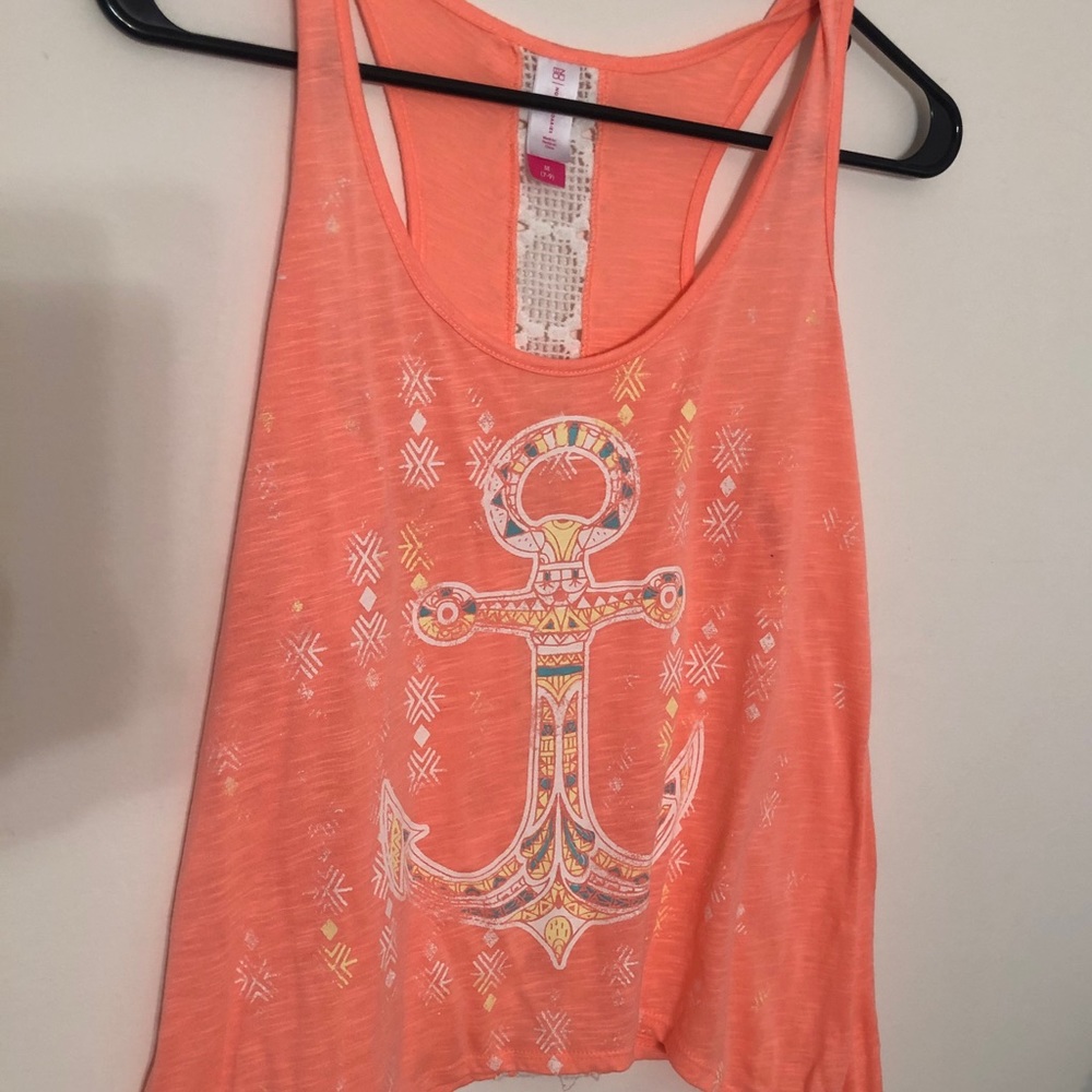 Peach Anchor Tank